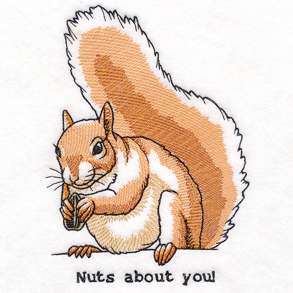 Nuts About You Squirrel