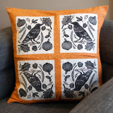 Raven in Fall Flourishes Square