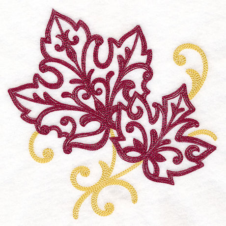 Ironwork Autumn Maple Leaf