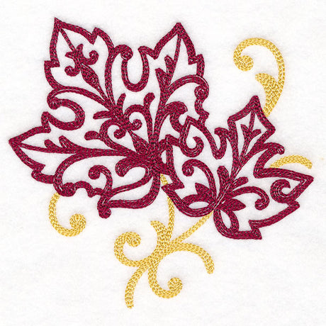 Ironwork Autumn Maple Leaf