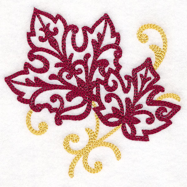 Ironwork Autumn Maple Leaf