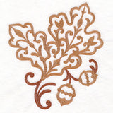 Ironwork Autumn Oak Leaf