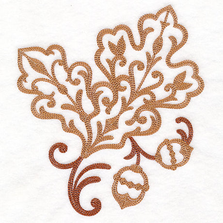 Ironwork Autumn Oak Leaf