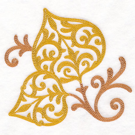 Ironwork Autumn Aspen Leaf