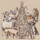 Trim the Christmas Tree Farm Animals Etching
