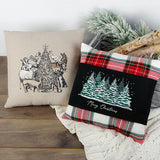 Trim the Christmas Tree Farm Animals Etching