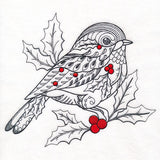 Doodle Treasures - Christmas Chickadee