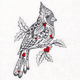 Doodle Treasures - Christmas Cardinal