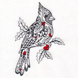 Doodle Treasures - Christmas Cardinal