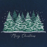 Merry Christmas Pine Tree Border