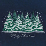 Merry Christmas Pine Tree Border