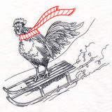 Christmas Cruise Sledding Chicken