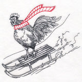 Christmas Cruise Sledding Chicken