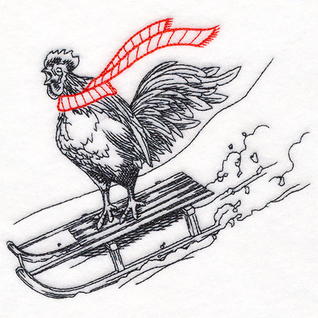 Christmas Cruise Sledding Chicken