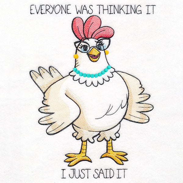 Everyone Was Thinking it Chicken