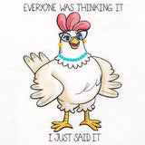 Everyone Was Thinking it Chicken