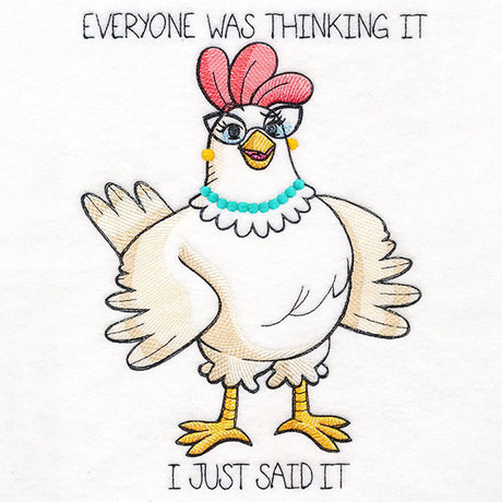 Everyone Was Thinking it Chicken