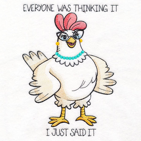 Everyone Was Thinking it Chicken