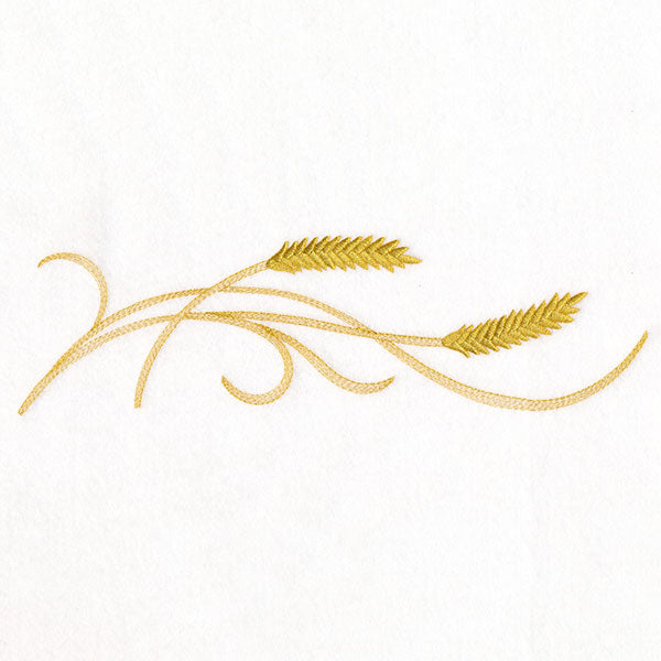 Delicate Wheat Border
