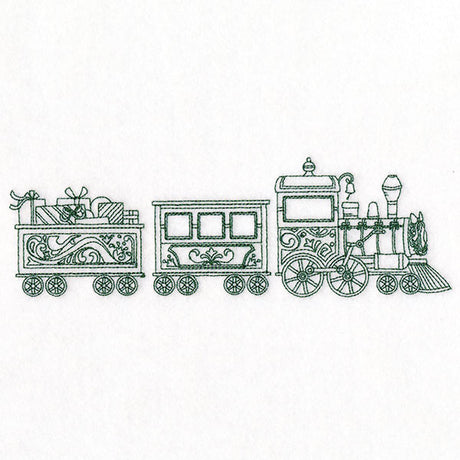 Endless Christmas Train - Engine & Cars