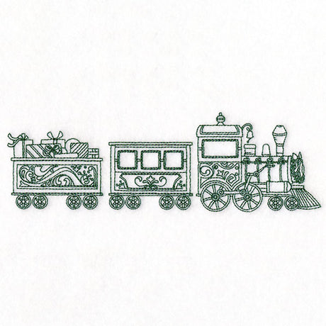 Endless Christmas Train - Engine & Cars