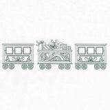 Endless Christmas Train - Center Cars