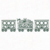 Endless Christmas Train - Center Cars