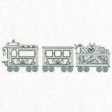 Endless Christmas Train - Caboose & Cars