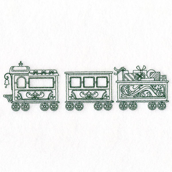 Endless Christmas Train - Caboose & Cars