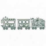 Endless Christmas Train - Caboose & Cars