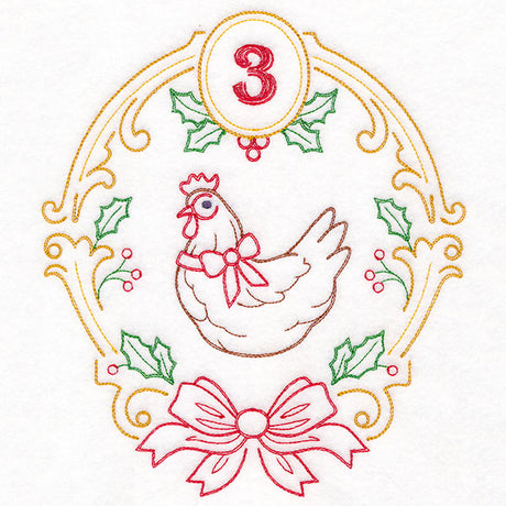 Regal 12 Days of Christmas - Three French Hens (Vintage)