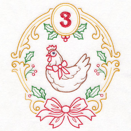 Regal 12 Days of Christmas - Three French Hens (Vintage)