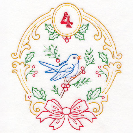 Regal 12 Days of Christmas - Four Calling Birds (Vintage)