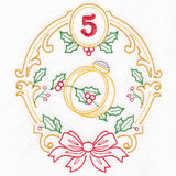 Regal 12 Days of Christmas - Five Golden Rings (Vintage)
