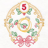 Regal 12 Days of Christmas - Five Golden Rings (Vintage)