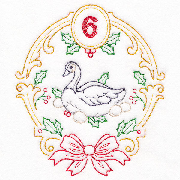 Regal 12 Days of Christmas - Six Geese-a-Laying (Vintage)
