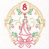 Regal 12 Days of Christmas - Eight Maids-a-Milking (Vintage)