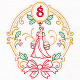 Regal 12 Days of Christmas - Eight Maids-a-Milking (Vintage)