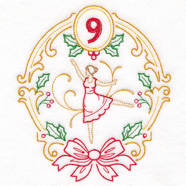 Regal 12 Days of Christmas - Nine Ladies Dancing (Vintage)
