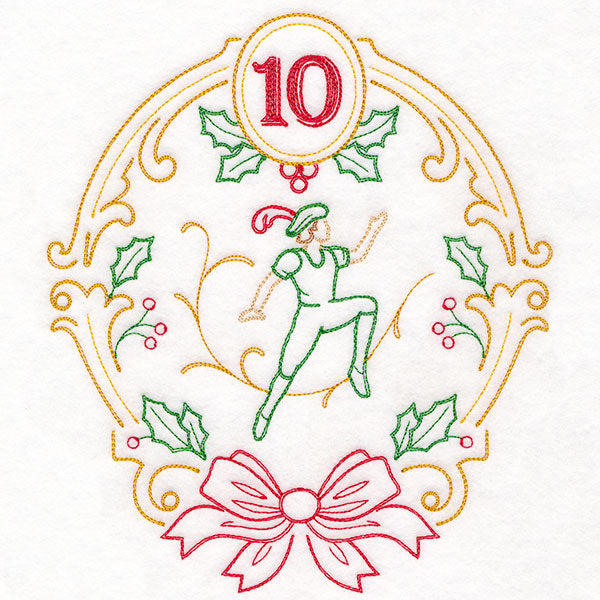 Regal 12 Days of Christmas - Ten Lords-a-Leaping (Vintage)