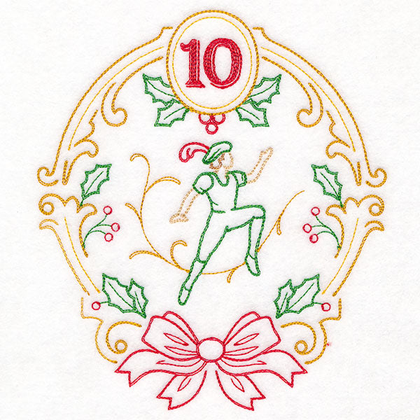 Regal 12 Days of Christmas - Ten Lords-a-Leaping (Vintage)