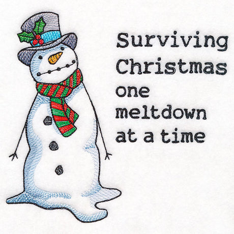 Surviving Christmas One Meltdown at a Time Snowman