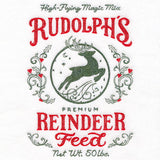 Rudolph's Reindeer Feed Christmas Market Sign