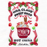 Mrs. Claus' Sweet Shop Christmas Market Sign