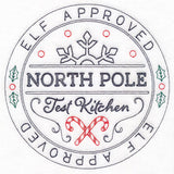 North Pole Test Kitchen Approved Stamp