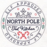 North Pole Test Kitchen Approved Stamp