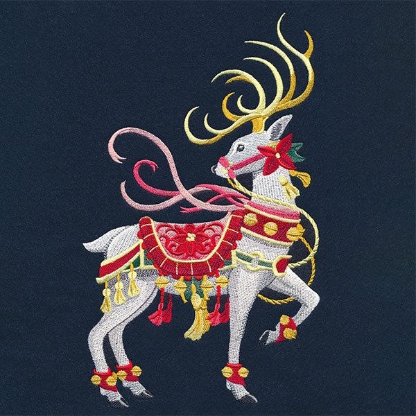 Elegance and Bells Christmas Reindeer