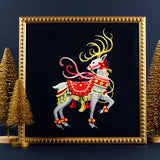 Elegance and Bells Christmas Reindeer