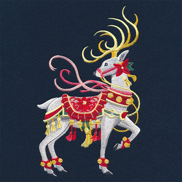 Elegance and Bells Christmas Reindeer