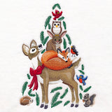 Woodland Christmas Forest Animal Stack